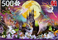 *JUMBO Dancing Fairies ^COMPLETE^ Jigsaw Puzzle 500 Pieces GARRY WALTON Art