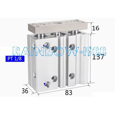 1PC NEW FIT FOR AirTAC small pneumatic three-axis cylinder TCM20X100S
