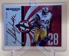 MARSHALL FAULK 2000 DONRUSS SIGNATURE SERIES ON CARD AUTOGRAPH AUTO 🔥🔥