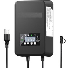 120W Low Voltage Landscape Lighting Transformer 12V/14V Timer Photocell