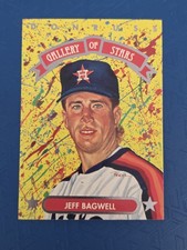 1992 Triple Play Gallery of Stars #GS-7 Jeff Bagwell Astros BASEBALL Card 1H