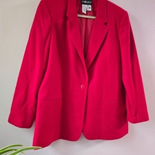 Sag Harbor Vibrant Red Women's Blazer