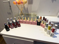 Mixed Brands Nail & Manicure Mixed Lot: Gels, Polish, Remover, Tools & Tips