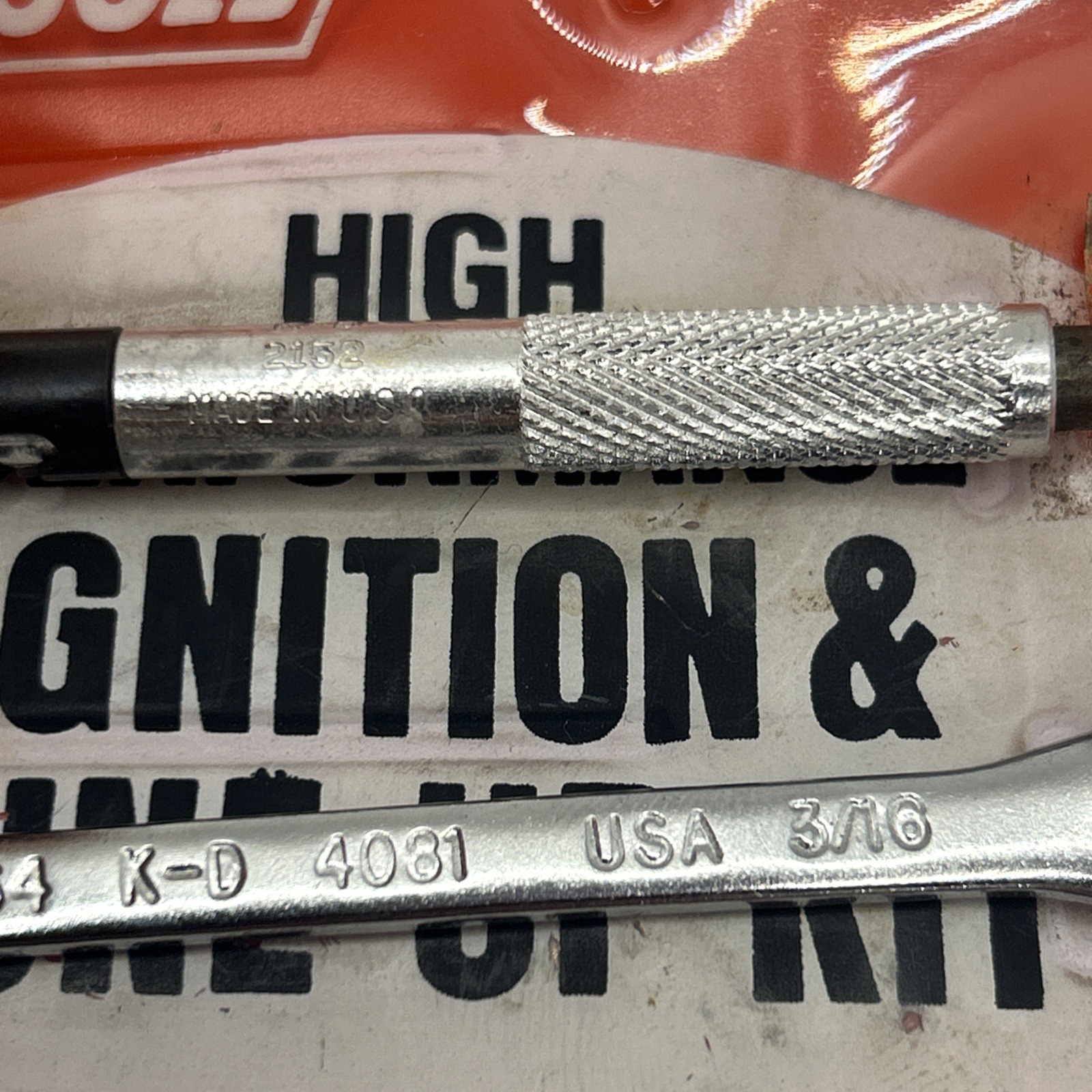 KD Tools 4088 High Performance Tune-Up kit Ignition wrenches, Feeler Gauge, File