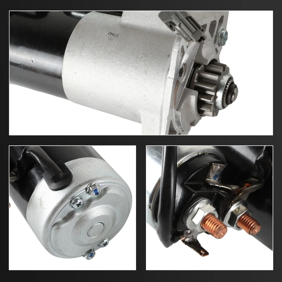 Стартер 17942 для Nissan Frontier 05-12 Pathfinder 05-15 Xterra 4,0 л 2005-2019 годов выпуска - Изображение 3 из 4