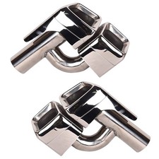Fit E-class E63 Amg W212 304 2006-2013 Stainless Exhaust Muffler Pipe Tip Fit E-class E63 Amg W212 304 2006-2013 Stainless Exhaust Muffler Pipe Tip