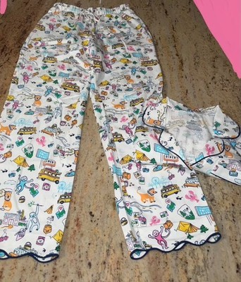 Women's Roadtrip Long Sleeves Pajama Set - Roller Rabbit x Target small NEW  