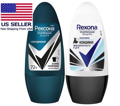 Rexona Antiperspirant Deodorant Roller 72 Hours Invisible Protection
