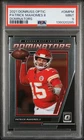 2021 PANINI DONRUSS OPTIC DOMINATORS #DMPM PATRICK MAHOMES II PSA 9