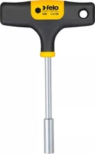 Felo 1/4 in. T-Handle Magnetic Bit Holder Screwdriver Nutdriver Spinner Germany