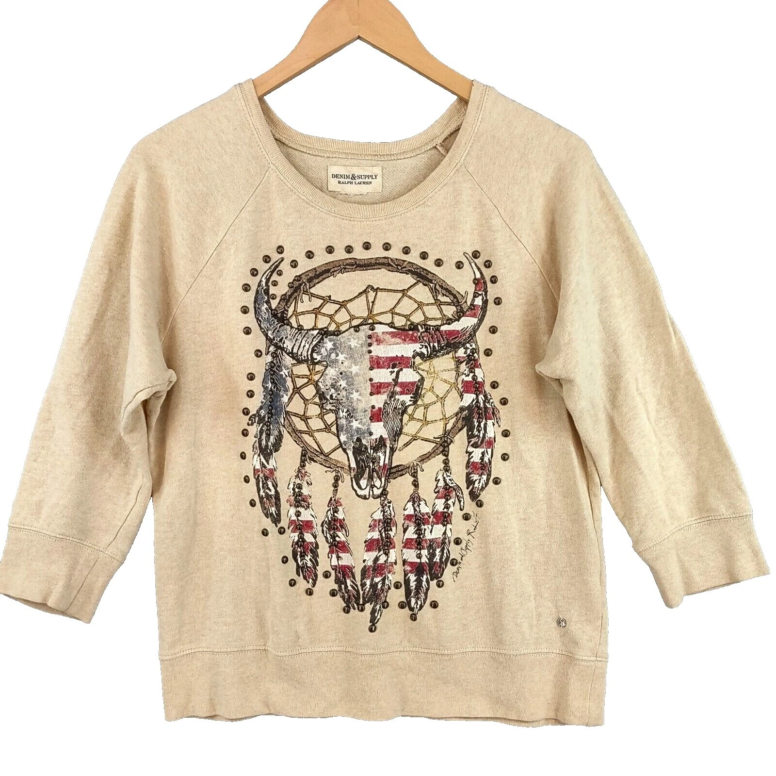 Denim & Supply Ralph Lauren Moletom Manga Comprida para mulheres