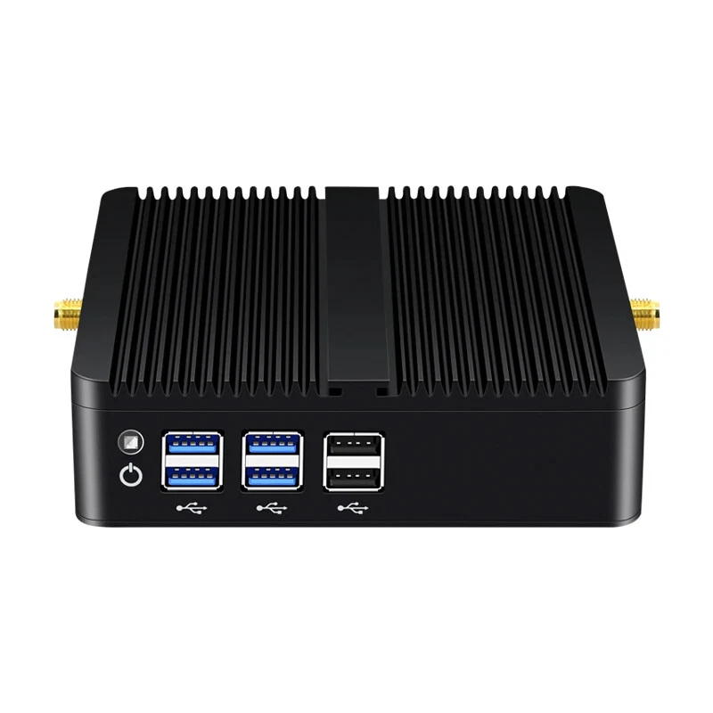 Fanless Industrial Mini PC Inter Core i3/i5/i7 Processor with 4xUSB3.0 4xUSB2.0 - Image 3 of 4