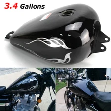 Flame 3.4 Gallons Fuel Gas Tank For Honda Rebel 250 CMX250C 1985-2016 2014 2015