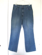 New Vintage GITANO Jeans Sandblasted Bootleg Flare High Waist Women Size 16 Avg.