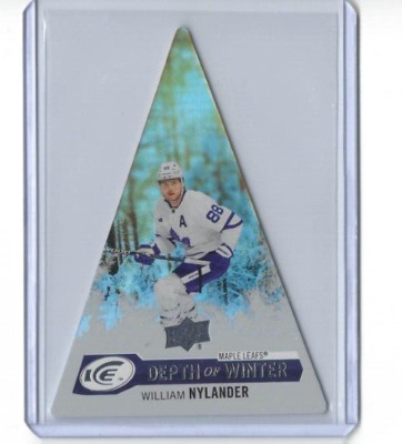 2023-24 Upper Deck Ice WIlliam Nylander Depth of Winter Die-Cut SP DW-19