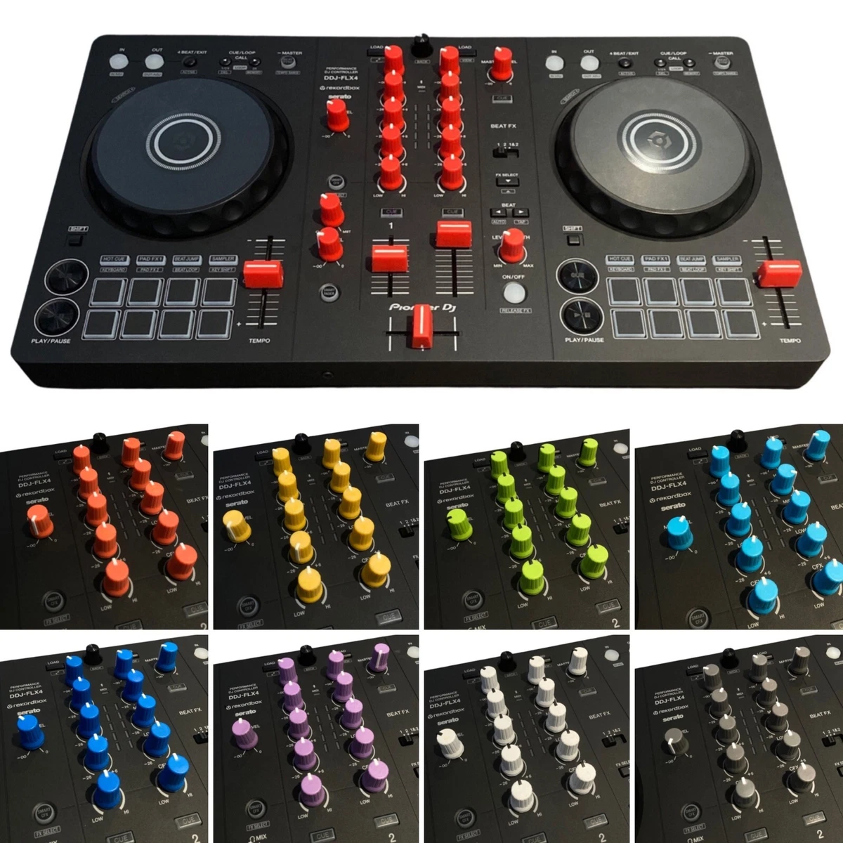 Pioneer DJ DDJ-FLX4 パソコンスタンド付き Pioneer DJ DDJ-FLX4 + PCスタンド付属 【公式通販】