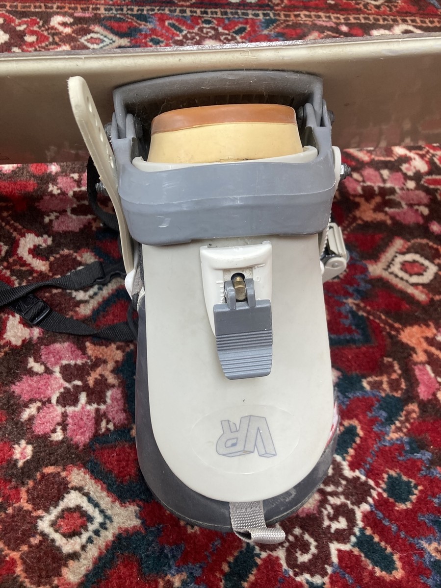 Vision Spectrum Woodcore 154cm Snowboard; Men's Heel side