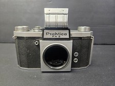 Praktica FX2 SLR Camera Body Excellent Wind-up and shoot Not Tested with film