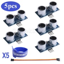 5PCS HC-SR04 Ultrasonic Sensor Distance Measuring Module for Arduino RaspberryPi