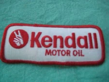 Kendall Racing Motor Oil Patch 4 1/4 " X 1 3/4" 