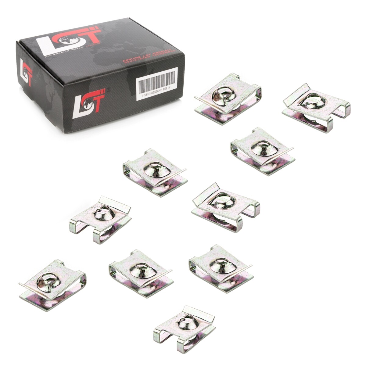 10x Snap Nut Cover Center Silencer Clamp for AUDI RS5 RS6 RS7 4.8mm