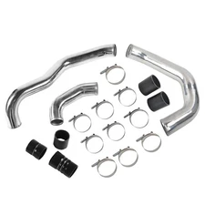 Hot & Cold Side Intercooler Pipe Boot Kit For 2008-10 Ford 6.4 6.4L Powerstroke