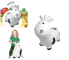 Cavalcabile per Bambini Gioco Gonfiabile Mucca Rimbalzante Palla per Saltare