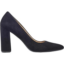 Nine West Astoria Pump, Women's Size 7.5 M, Black Suede