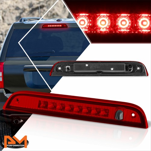 For 0717 Jeep Patriot Full LED Third 3RD Tail Brake Light Rear Stop