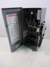 Square D H361EI Type 1 Enclosure Switch AL-40 600 Volt 30 Amp Heavy Duty Safety