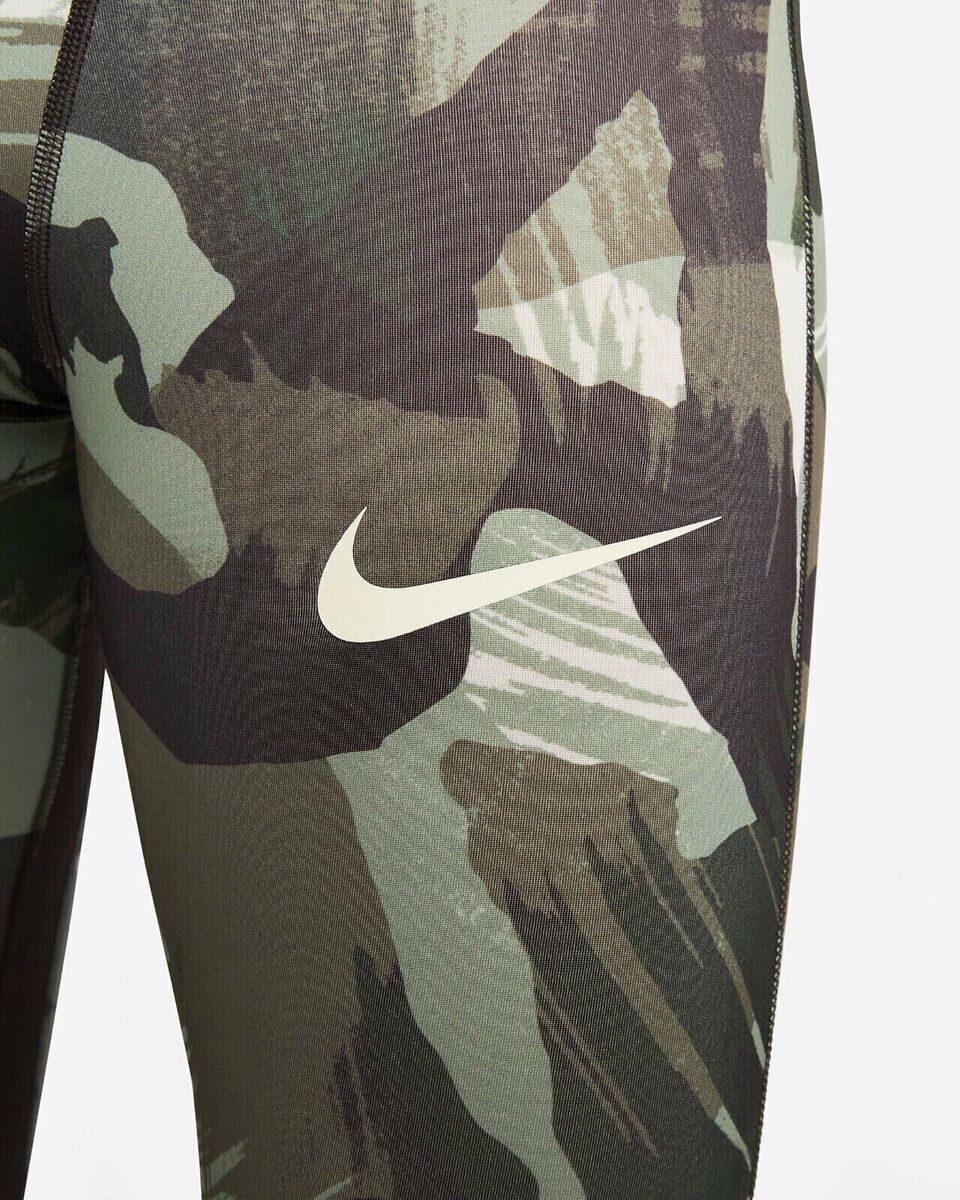 Nike Pro Dri Fit Compression Tights Camo Green DQ8363-386 Nike Pro Dri Fit Compression Tights Camo Green DQ8363-386