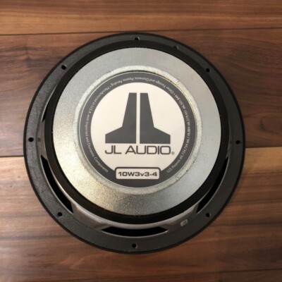 JL Audio 10W3V3-4 10inch 4-ohm 1000 Watts Max Power Car Subwoofer