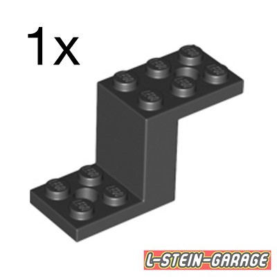 LEGO  Basics Stein 1x BOTTOM 2X5X2 1/3 schwarz 6171066 (28964)