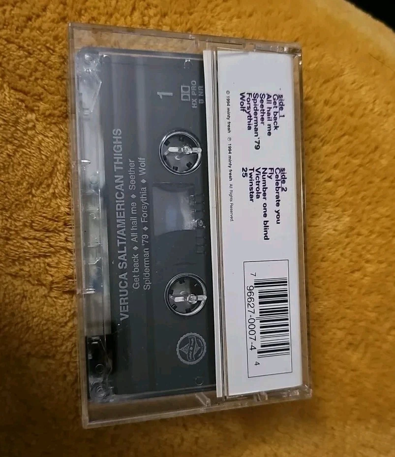 Veruca Salt American Thighs 1994 Cassette Minty Fresh Rare Foto 3 de 4
