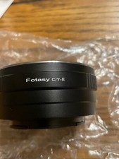 Fotasy NACY Contax Zeiss X E-Mount Camera Adapter C/Y-E - New