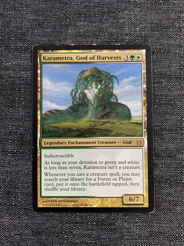 Karametra, God Of Harvests | MP | Born of the Gods | MTG Magic The Gathering
