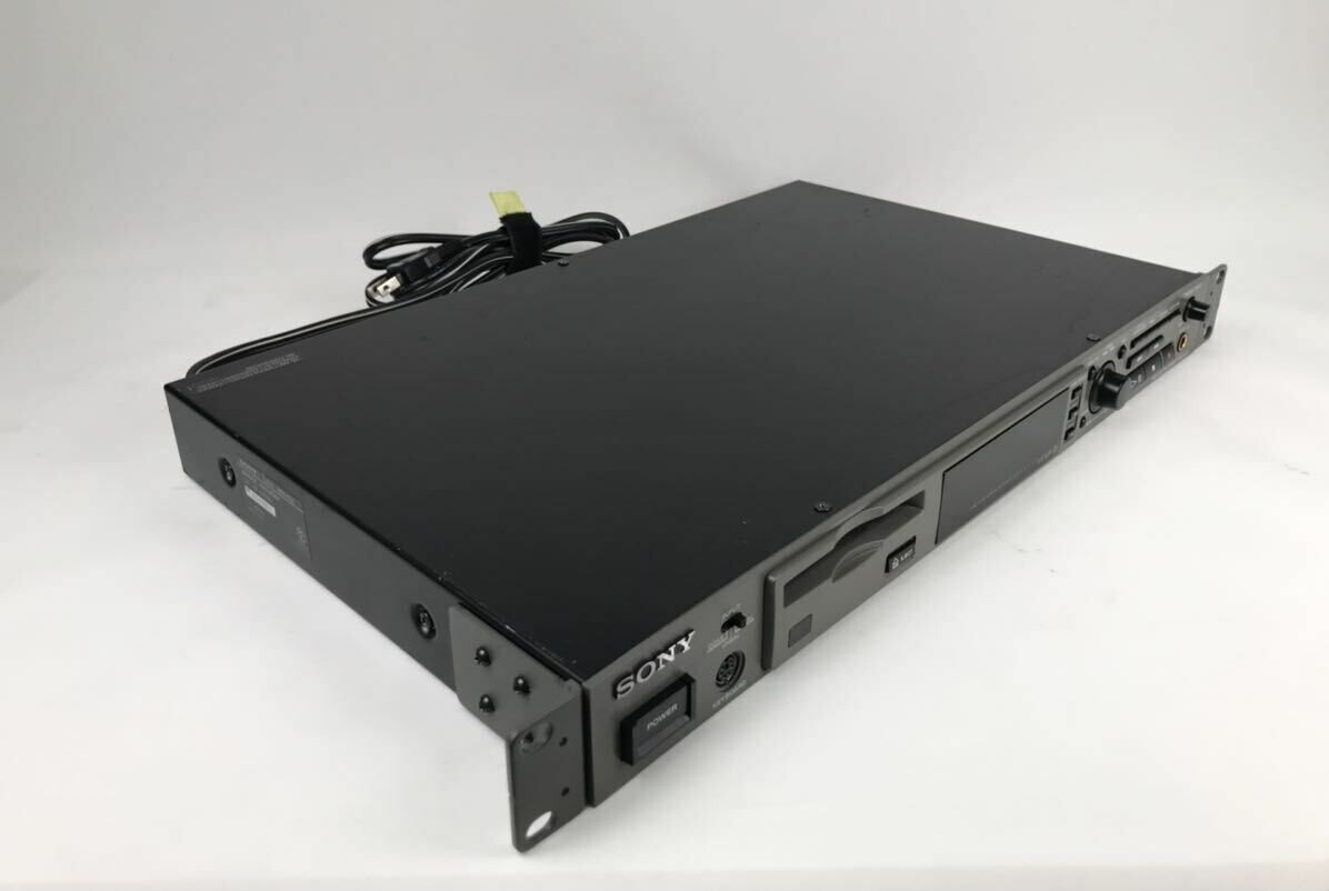SONY MDプレイヤー　MDS-E12 No2 SONY MDS-E12 Professional Minidisc Recorder Player Tested