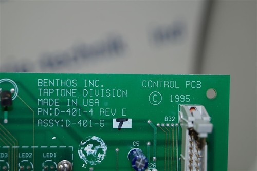 Benthos Inc.Contrôle PCB D-401 Rev E - Photo 3 sur 7