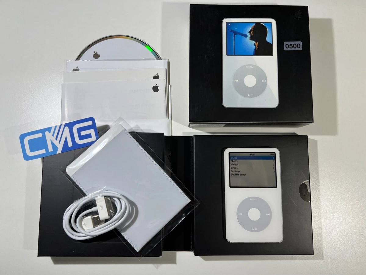 Apple iPod classic video 5.Generation 5G 5th 60 GB HDD Wolfson Model 2005 white