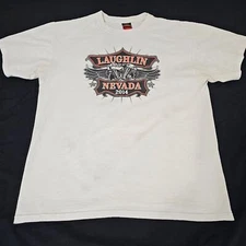 Hot Leathers Laughlin Nevada 2014 T-shirt Men's Large