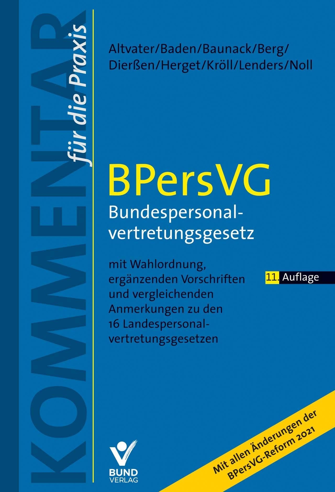 Thumbnail - Bpersvg - Bundespersonalvertretungsgesetz, Lothar Altvater