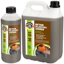 Betonverflüssiger 1-50L Plastifizierer Betonzusatz Verzögerer Fliessmittel M01