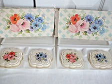Lot of 2 Avon SOAP pkg COUNTRY GARDEN Special Occasion= 4 bars NOS 1970s NIB vtg