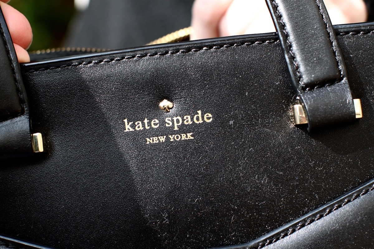 Kate Spade New York Two 2 Park Ave Small Beau Bag BLACK Leather
