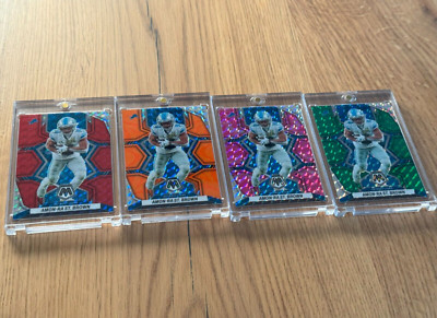 Amon-Ra St. Brown 2022 Panini Mosaic Prizm | 4 Karten Set