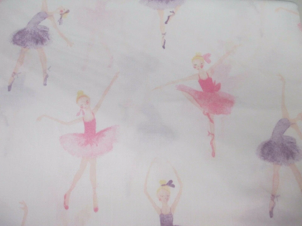 Juego de sábanas tutú bailarina bailarina rosa púrpura blanco NICOLE MILLER - Completo Foto 2 de 4