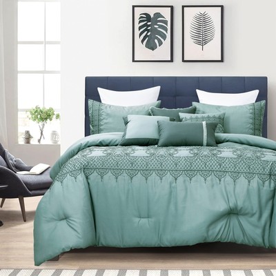 Linda Luxury 7 Piece Comforter Set j2ZrGKStfFoBWiCwaBivUQsTD8mU7mBs