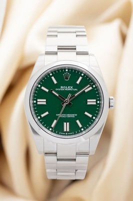 Rolex Oyster Perpetual 41mm Automatik  124300 Original Papiere + Box