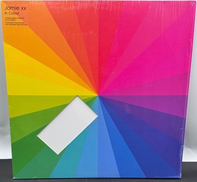 Jamie xx, ''In Colour'' 3LP red blue yellow vinyl 1st pressing ltd ed 3LP 45rpm