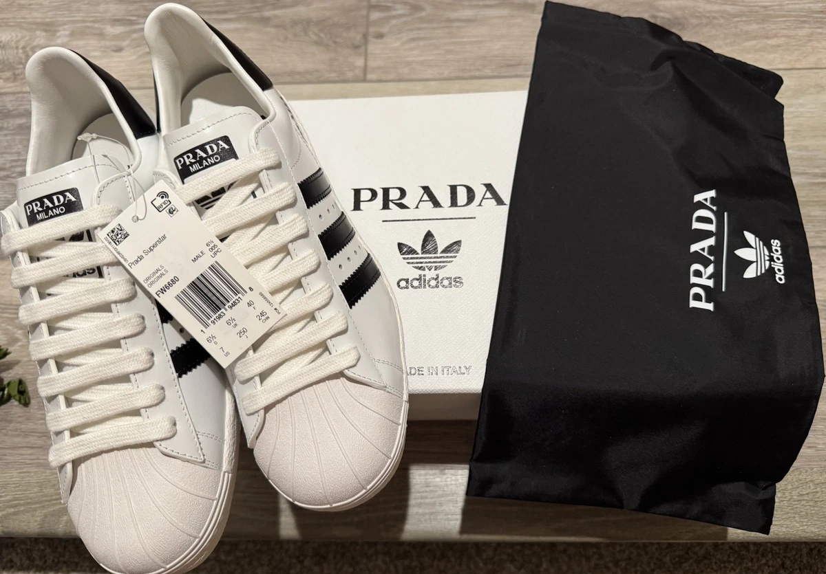 adidas Prada x Superstar Core Black | eBay